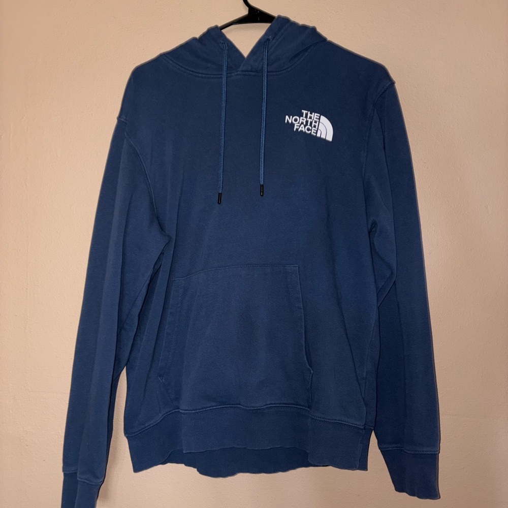 The North Face Blue Sweatshirt Pullover Hoodie Size Medium Men’s